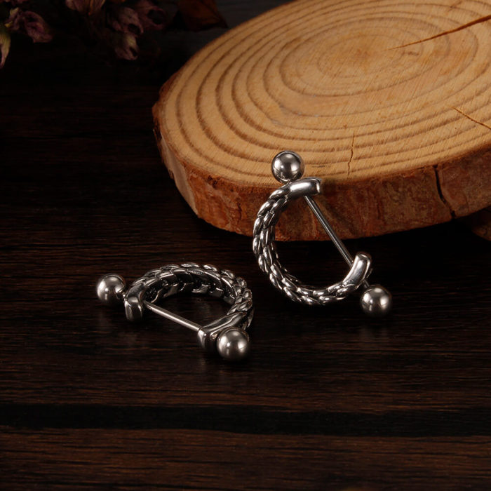Wholesale Stainless Steel Men Earrings