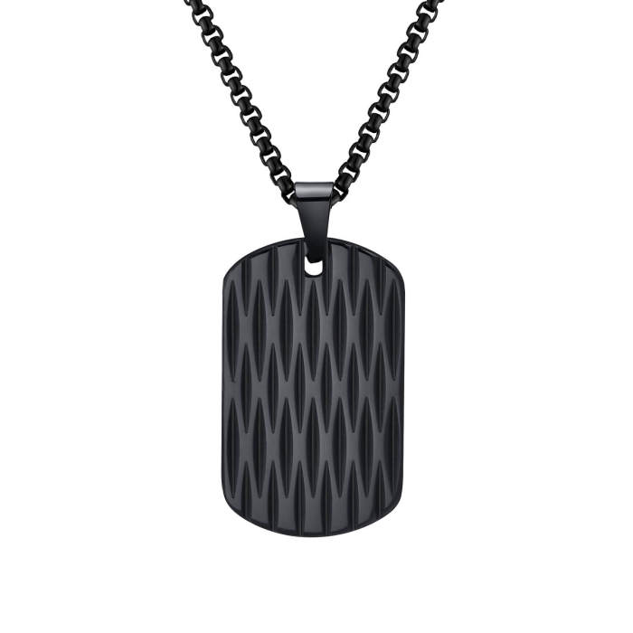 Wholesale Stainless Steel Mens Dog tag Pendant