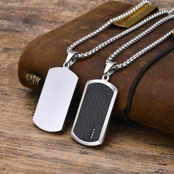 Wholesale Stainless Steel Hammered Pendant
