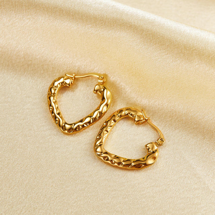 Wholesale Stainless Steel Love Earrings