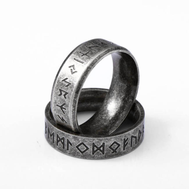Wholesale Stainless Steel Viking Wedding Rings
