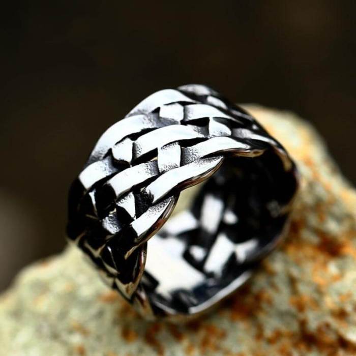 Wholesale Stainless Steel Cool Mens Rings