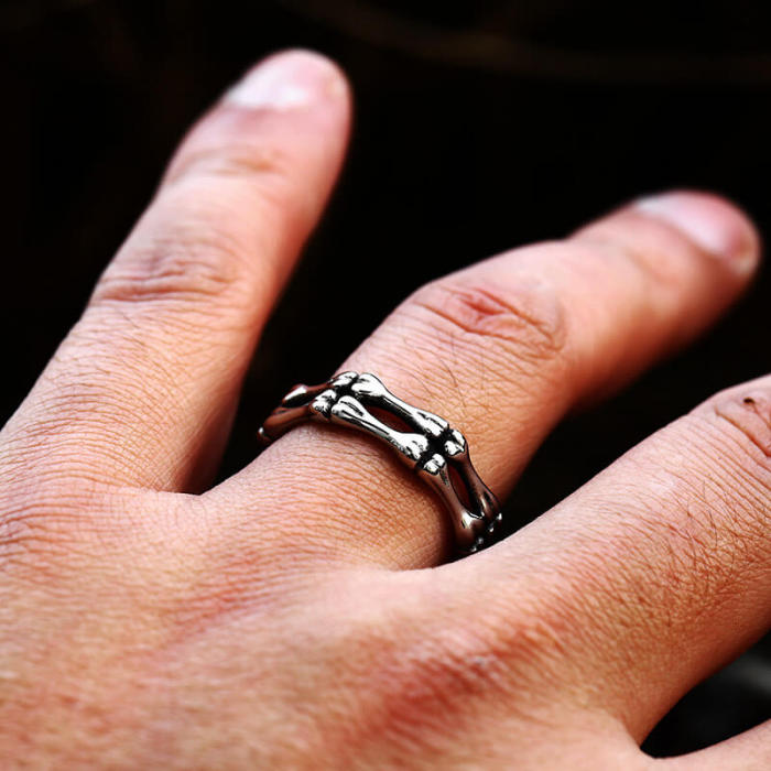 Wholsale Stainless Steel Male Skull Rings
