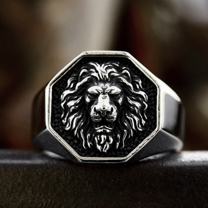 Wholesale Stainless Steel Lion's Head Rings