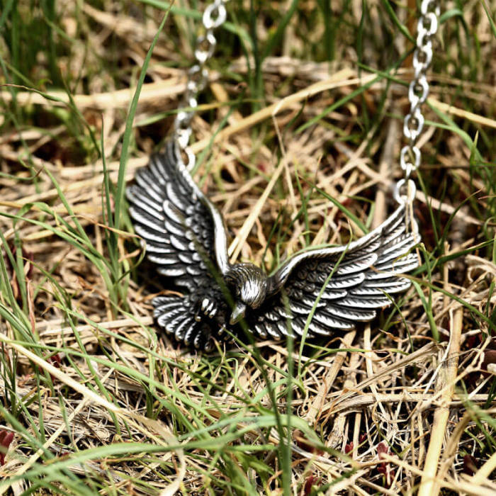 Wholesale Stainless Steel Vintage Flying Eagle Pendant