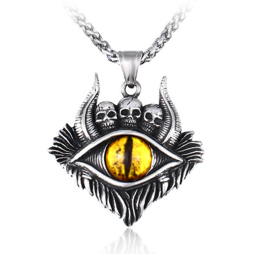 Wholesale Stainless Steel Skull Pendant