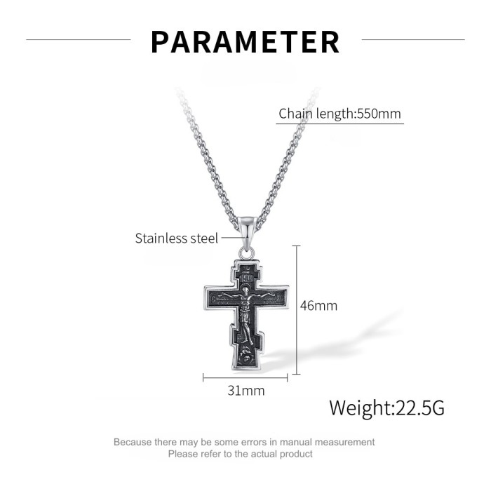 Wholesale Stainless Steel Cross Necklace