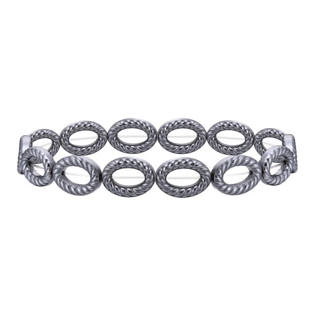 Wholesale Black Gallstone Men's Bracelet