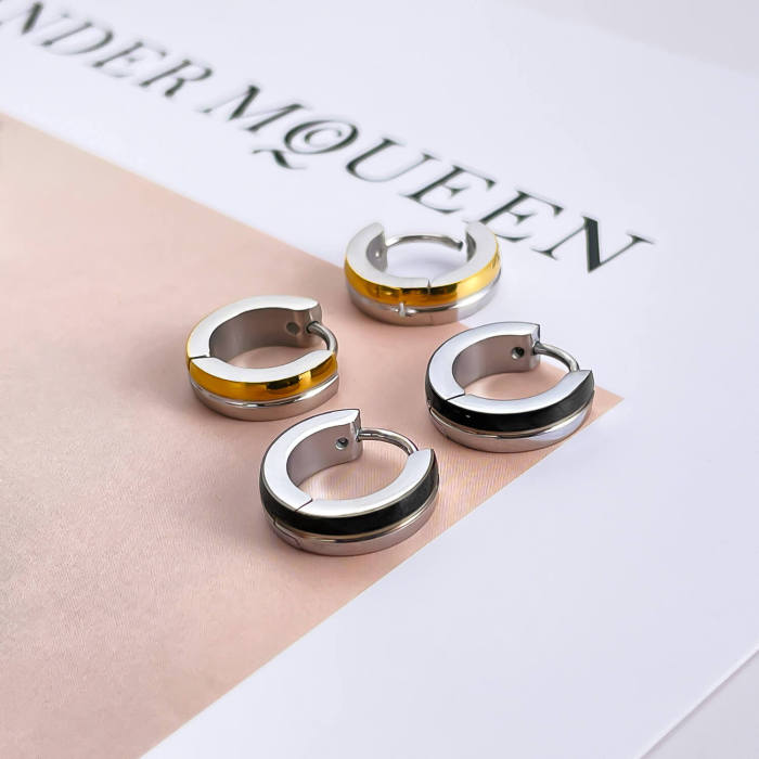 Wholesale Stainless Steel Mens Earrings