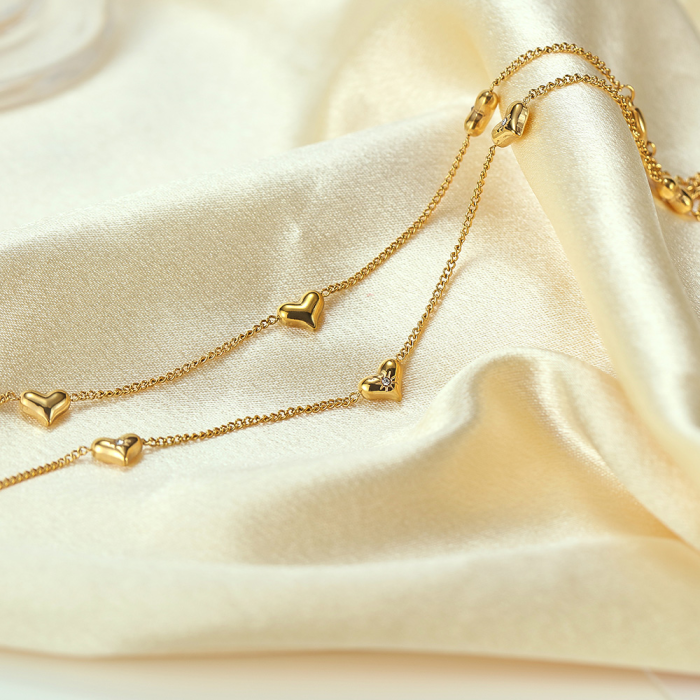 Wholesale Stainless Steel Heart Necklace