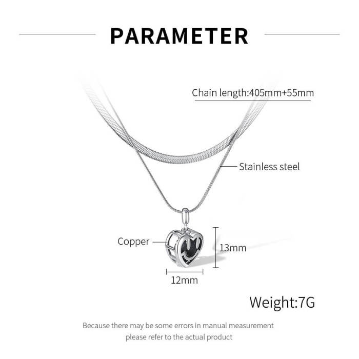 Wholesale Stainless Steel Necklace with Copper Pendant