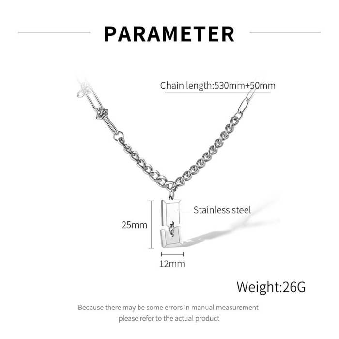 Wholesale Stainless Steel Broken Tag Pendant