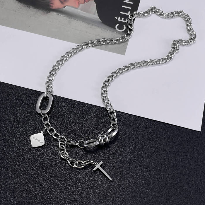 Wholesale Stainless Steel Women Chain Necklaces