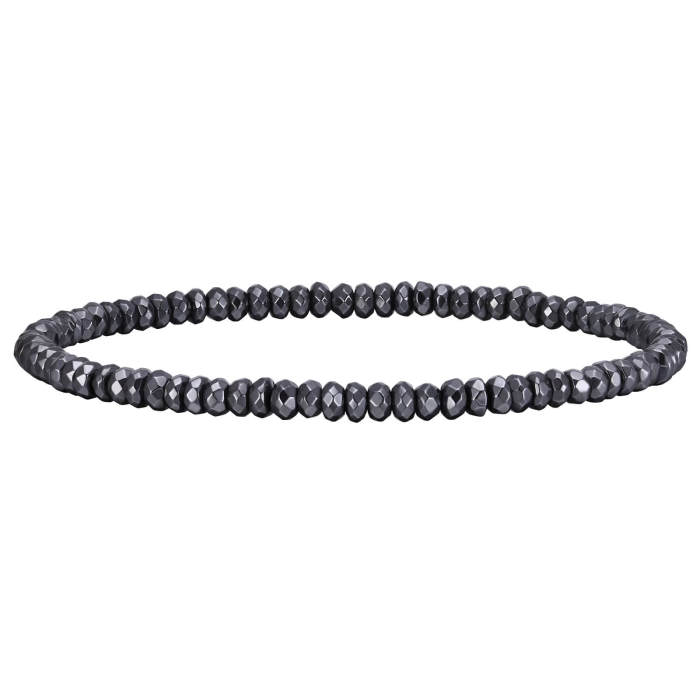 Wholesale Black Gallstone Beaded Bracelets
