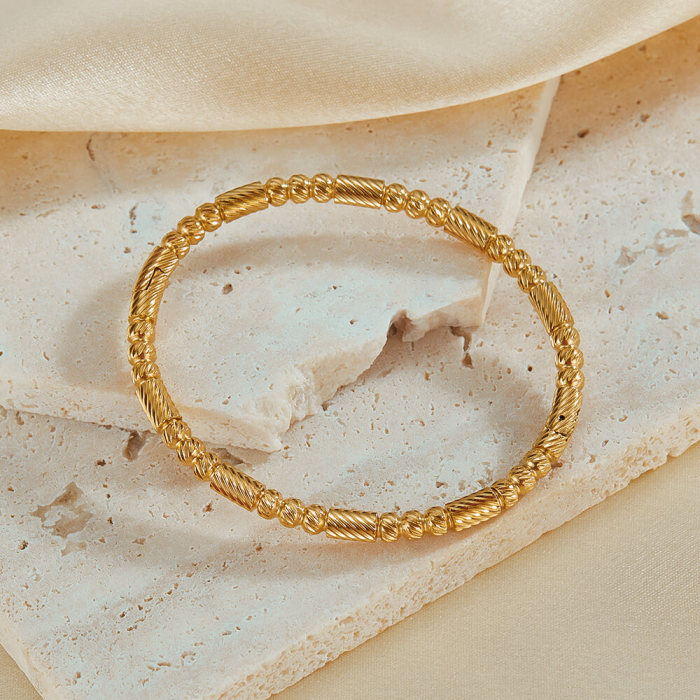 Wholesale Stainless Steel Gold Plated Bracelet