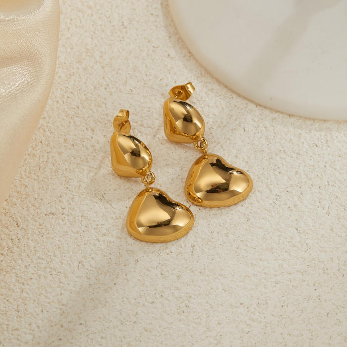 Wholesale Stainless Steel Love Earrings