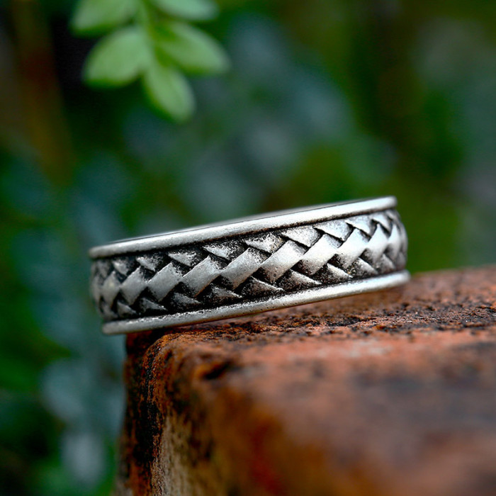 Wholesale Stainless Steel Braid Ring