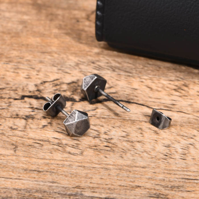 Wholesale Stainless Steel Hip Hop Earring