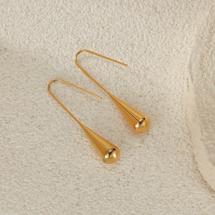 Wholesale Stainless Steel Teardrop Earrings