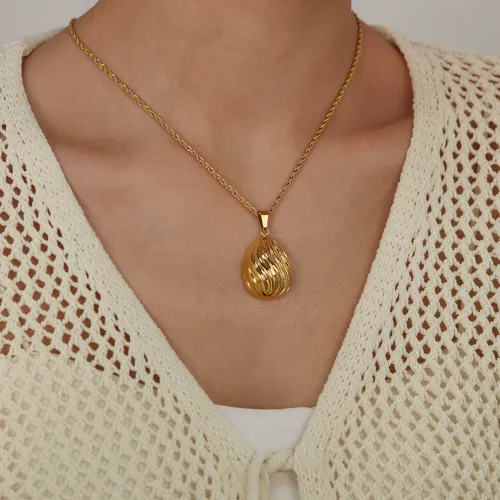 Wholesale Stainless Steel Seashell Pendant