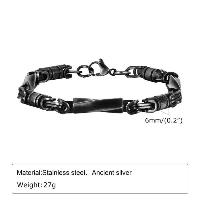 Wholesale Stainless Steel Chunky Bracelet