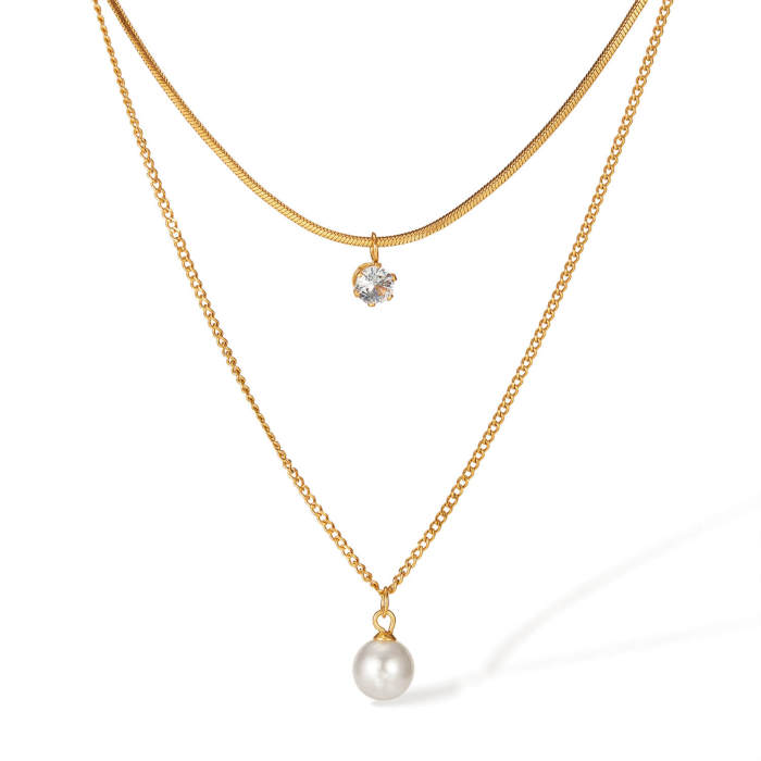 Wholesale Stainless Steel Double Stacked Chain