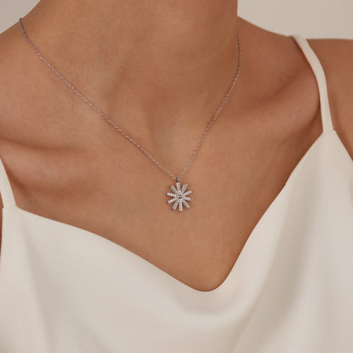 Wholesale Stainless Steel Sunflower Pendante