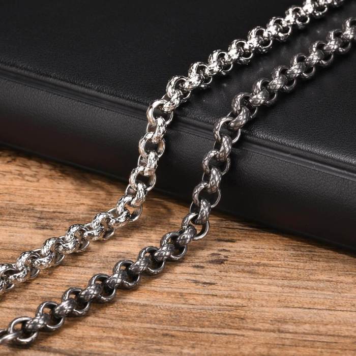 Wholesale Stainless Steel Hip Hop Thick Chain