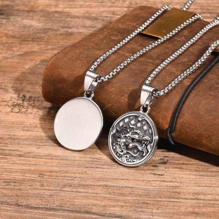 Wholesale Stainless Steel Dragon Pendant