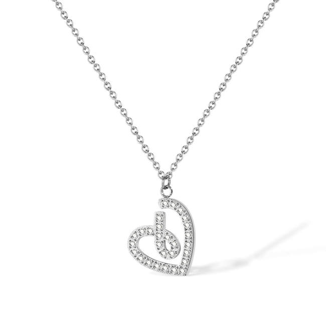 Wholesale Stainless Steel Heart Necklace