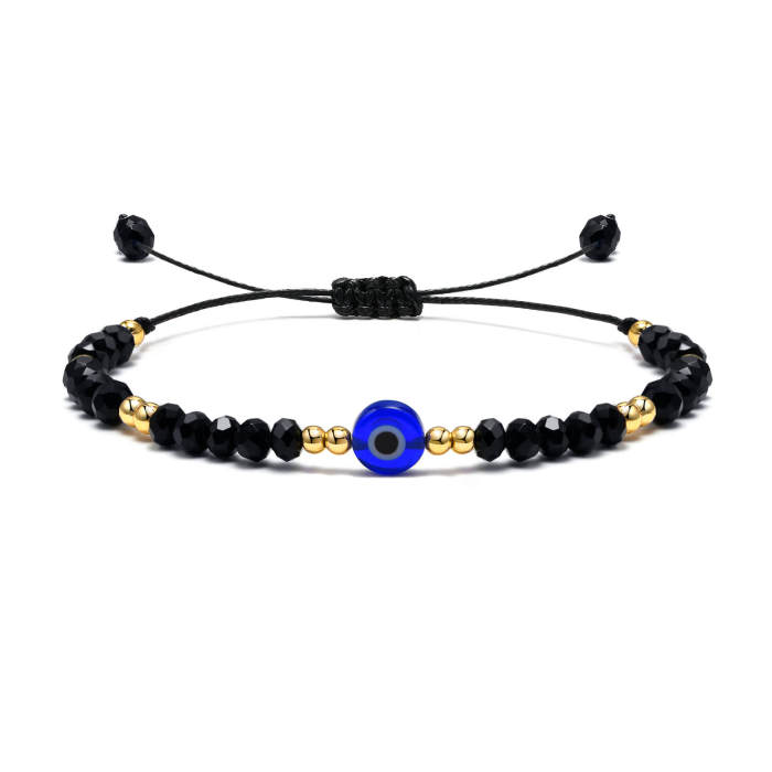 Wholesale Devil's Eye Color Beads Bracelet