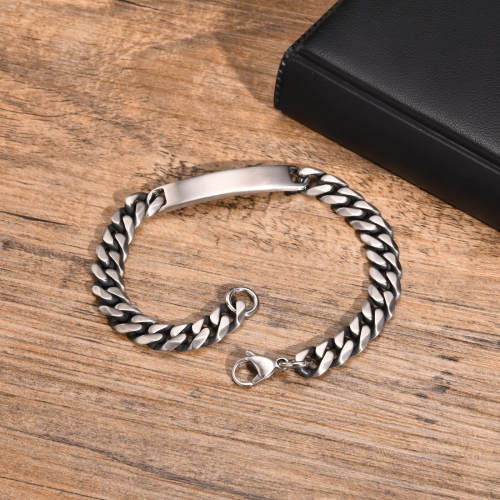 Wholesale Stainless Steel Blank Plate Bracelet