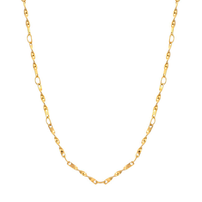 Wholesale Stainless Steel Women Chain Necklaces