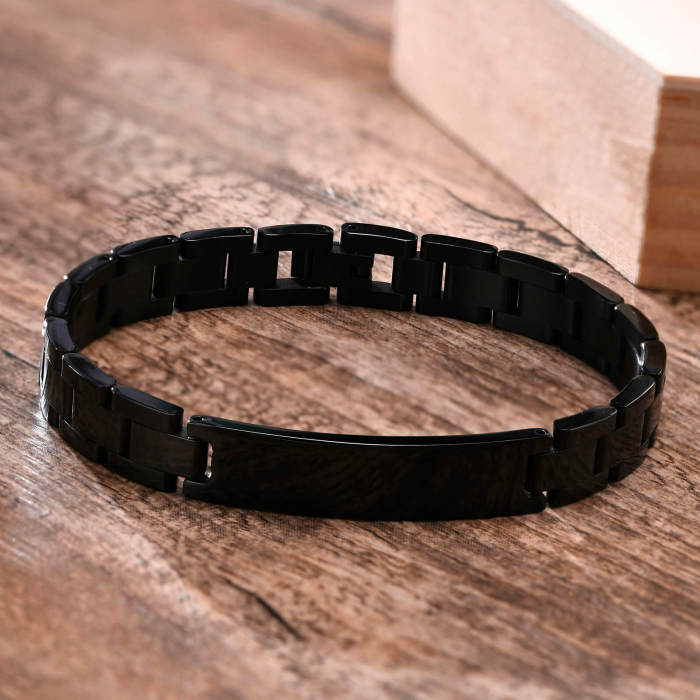 Wholesale Mens Stainless Steel Engravable Bracelet