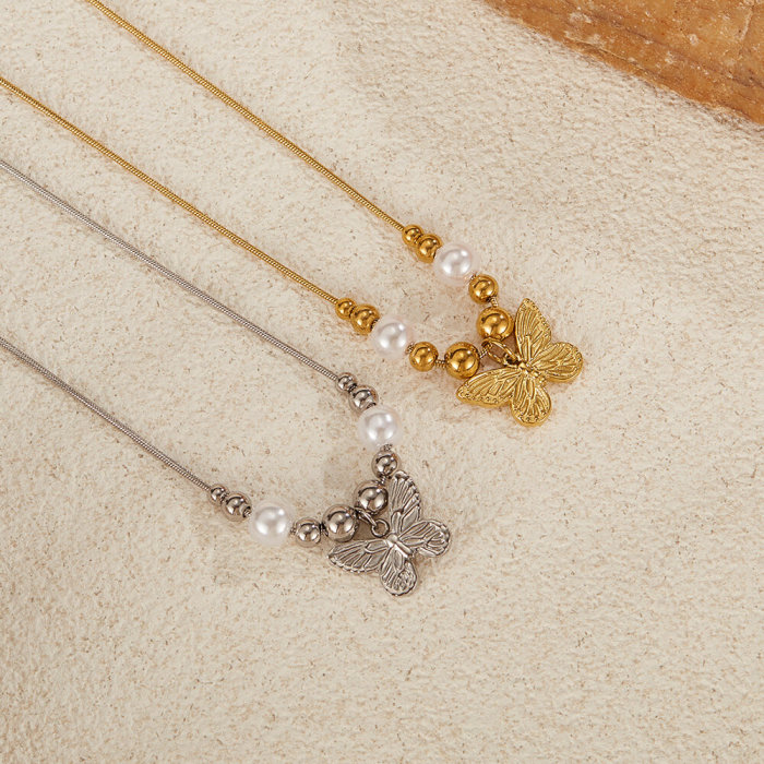 Wholesale Stainless Steel Butterfly Pendant