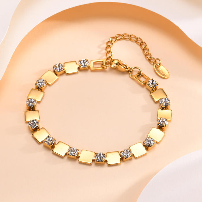 Wholesale Stainless Steel 18K Gold Bracelet