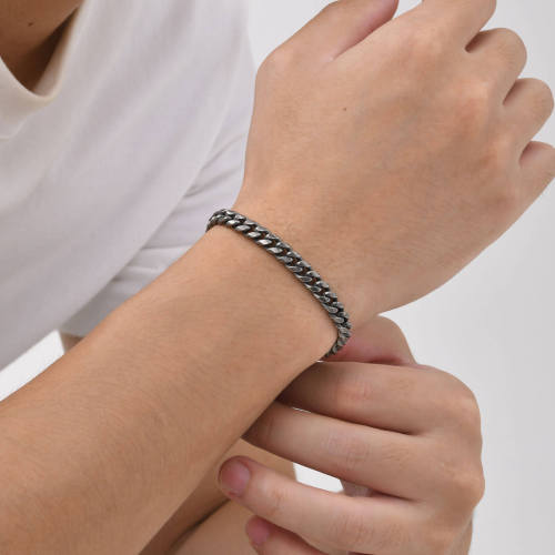Wholesale Stainless Steel Cuban Chain Bracelet