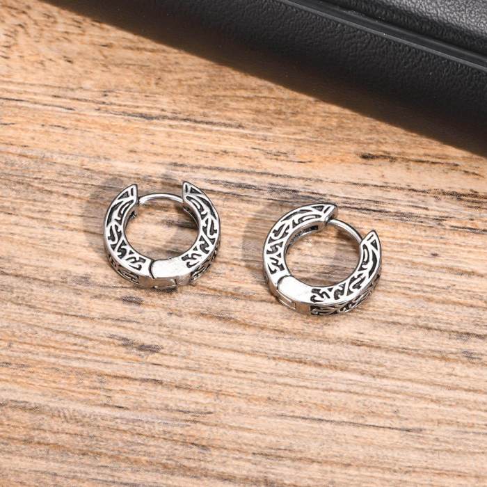 Wholesale Stainless Steel Mens Earrings
