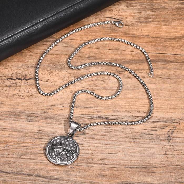 Wholesale Stainless Steel Dragon Pendant