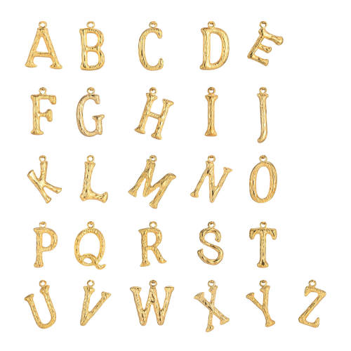 Wholesale Stainless Steel Alphabet Pendant