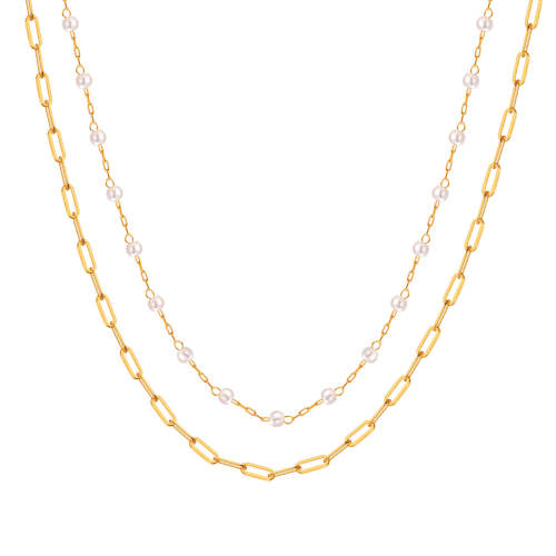 Wholesale Stainless Steel Stacking Necklace