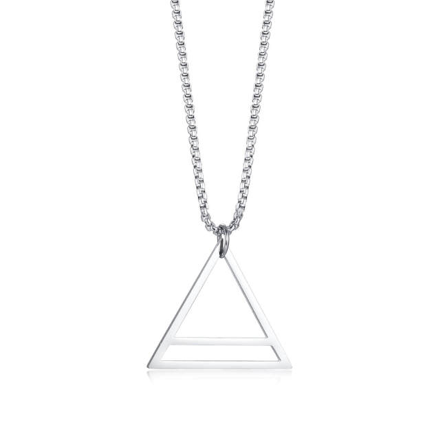 Wholesale Stainless Steel Triangle Pendant