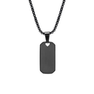 Wholesale Stainless Steel Mens Engravable Necklace