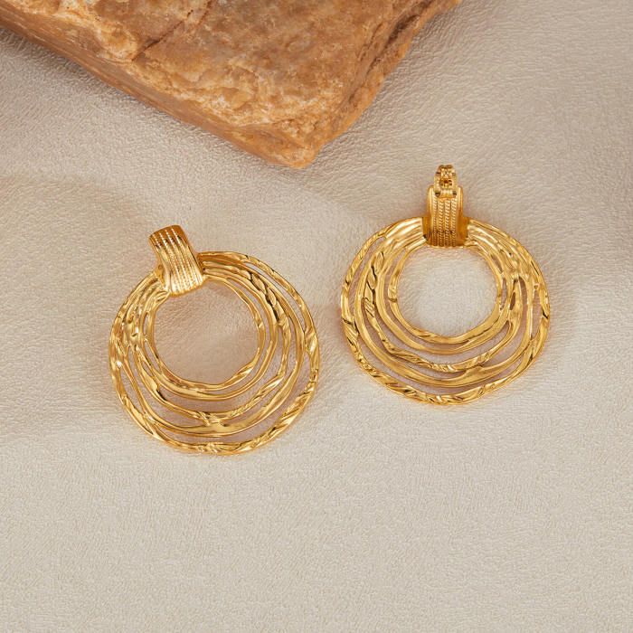 Wholesale Stainless Steel Trend Earrings