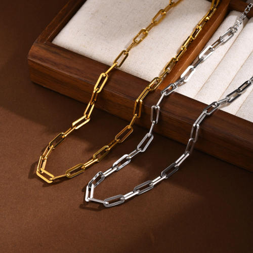 Wholesale Stainless Steel Women Chain Necklaces