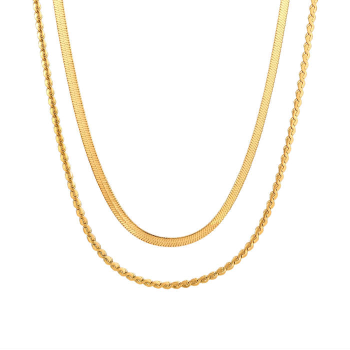 Wholesale Stainless Steel Necklace Bracelet Anklet Set