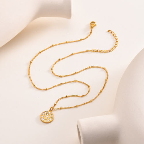 Wholesale Stainless Steel Coral Necklace