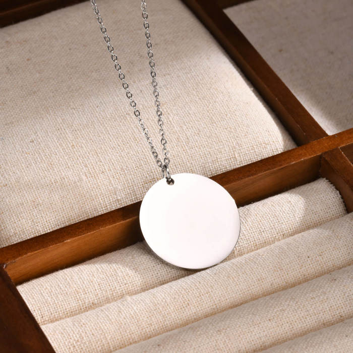 Wholesale Stainless Steel Friends Necklace