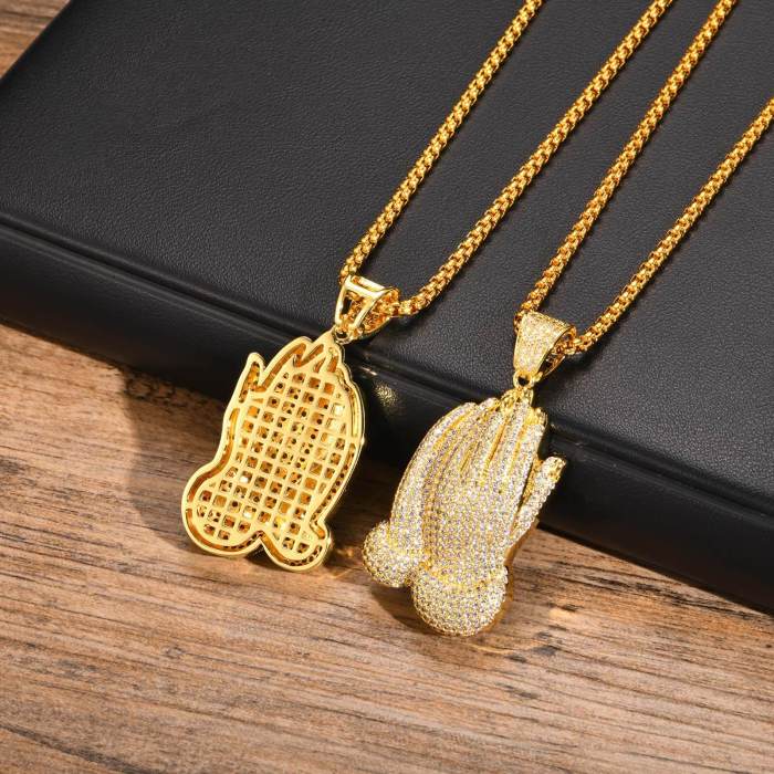 Wholesale Hip Hop Pendant Necklaces