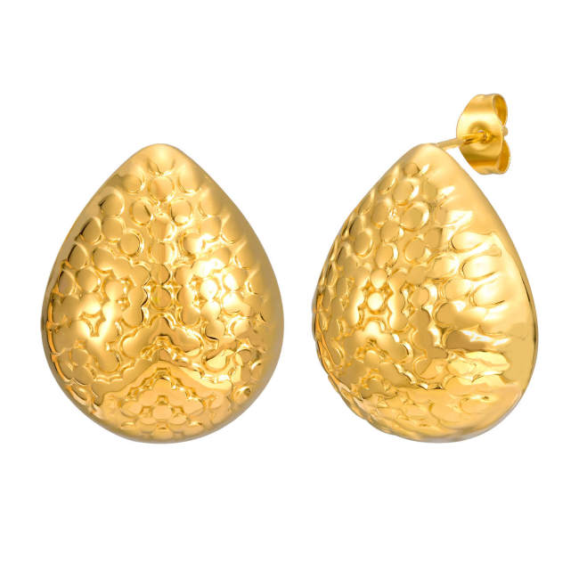 Wholesale Stainless Steel Drops Large Earrings